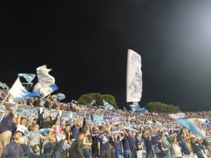 Curva Nord al termine della partita.