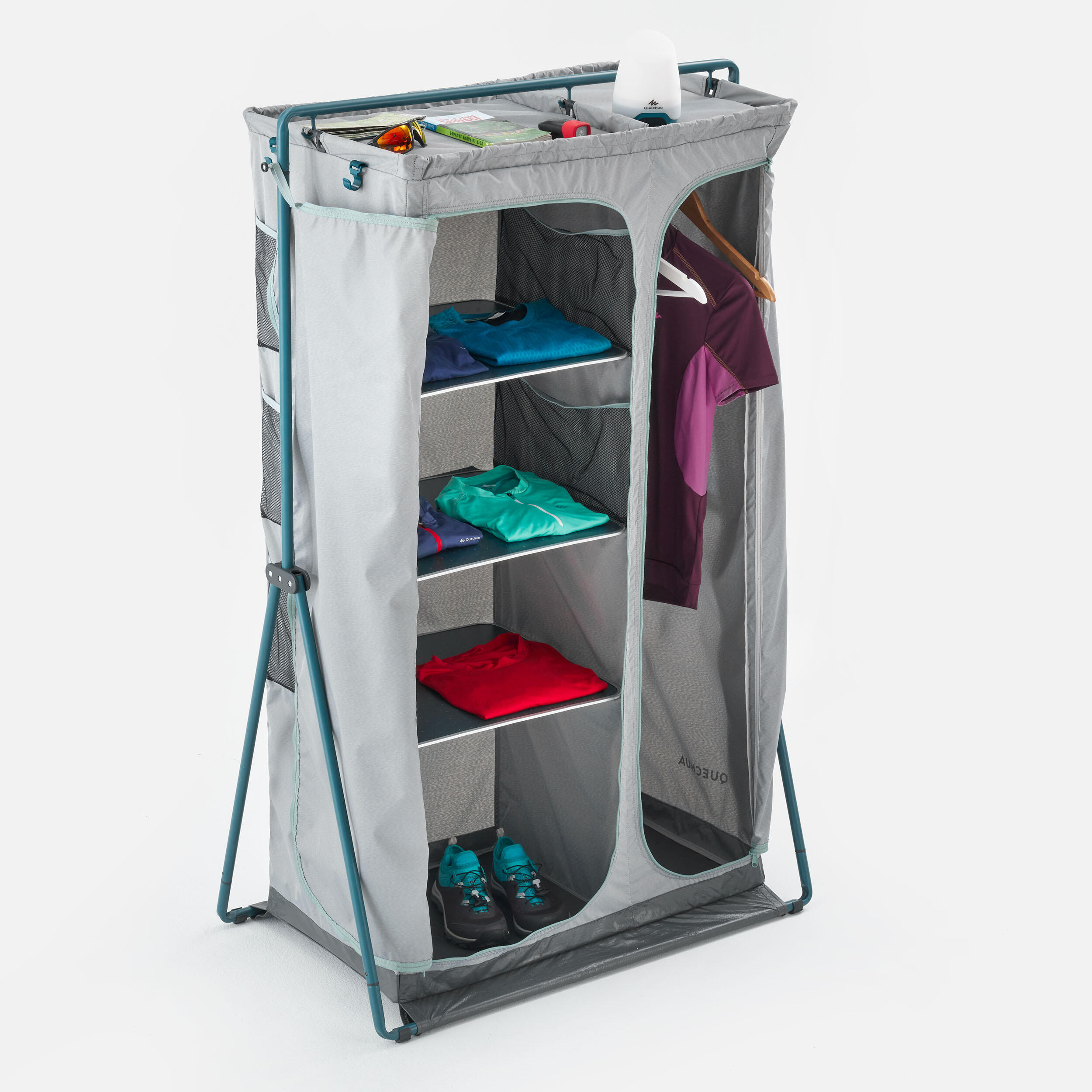 campeggio-decathlon-267qxu-1.jpg Armadio campeggio pieghevole e compatto Comfort XL - immagine 1