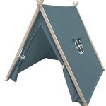 Tenda canadese blu in legno Vilac La Tana del Bianconiglio