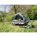 Tenda/Letto da campeggio rialzato Haug 2 persone materasso gonfiabile