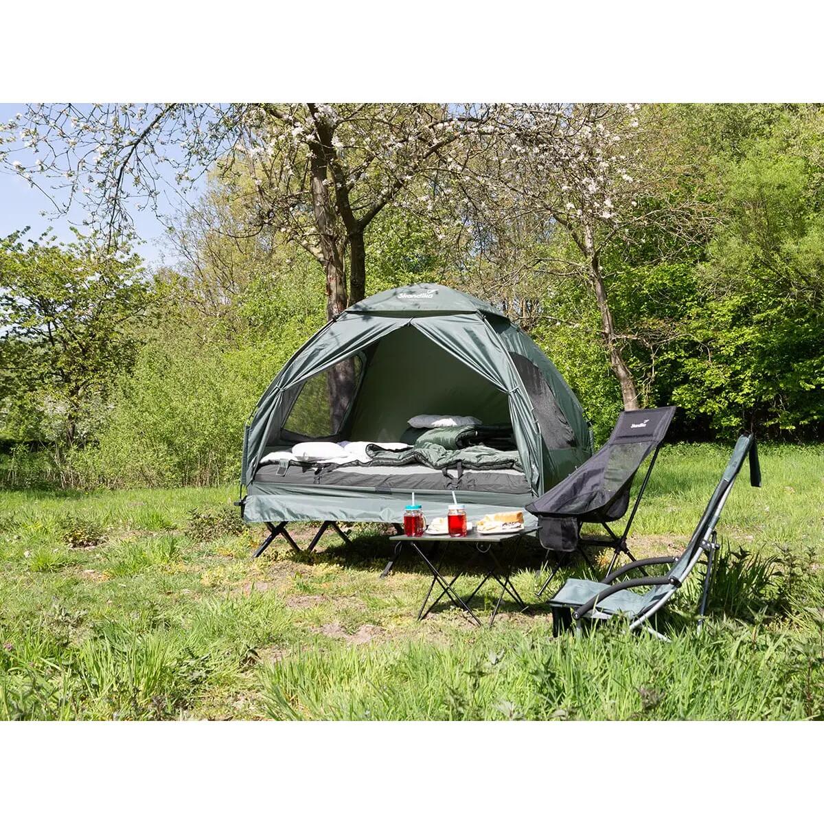 decathlon-tenda-gonfiabile-270prb-1.jpg Tenda/Letto da campeggio rialzato Haug 2 persone materasso gonfiabile - immagine 1
