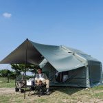 Tenda da Campeggio Gonfiabile, Grande Tenda Portatile 8 m² con Pompa ad Aria | Decathlon