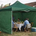 Gazebi da campeggio pieghevoli Pratiche e funzionali