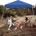 Gazebo Pieghevole da Giardino 3 x 3 M, Impermeabile, Altezza Regolabile, Gazebo da Esterno con Borsa di Trasporto, per Spiaggia, Campeggio, Pa | Leroy Merlin