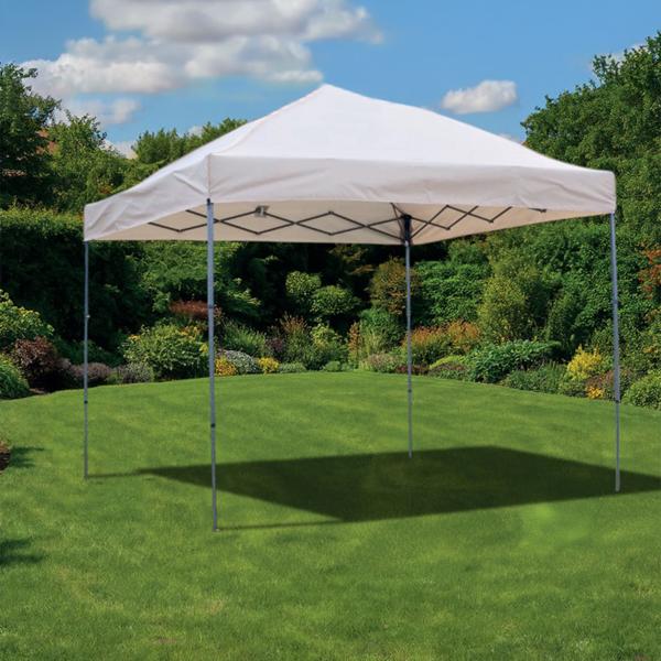 gazebo-da-campeggio-693xjv-1.jpg Gazebo pieghevole ultra‑compatto 3x3 m kaki – tenda per feste stabile – tenda da giardino mobile incl. sacca di trasporto per eventi, mercati, feste e ... - immagine 1