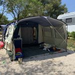 Tenda Familiare da 6 posti con veranda esterna Beige/Grigia 4061173012647 | eBay