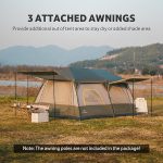 Tenda da campeggio pop up Cape™ per 8 persone