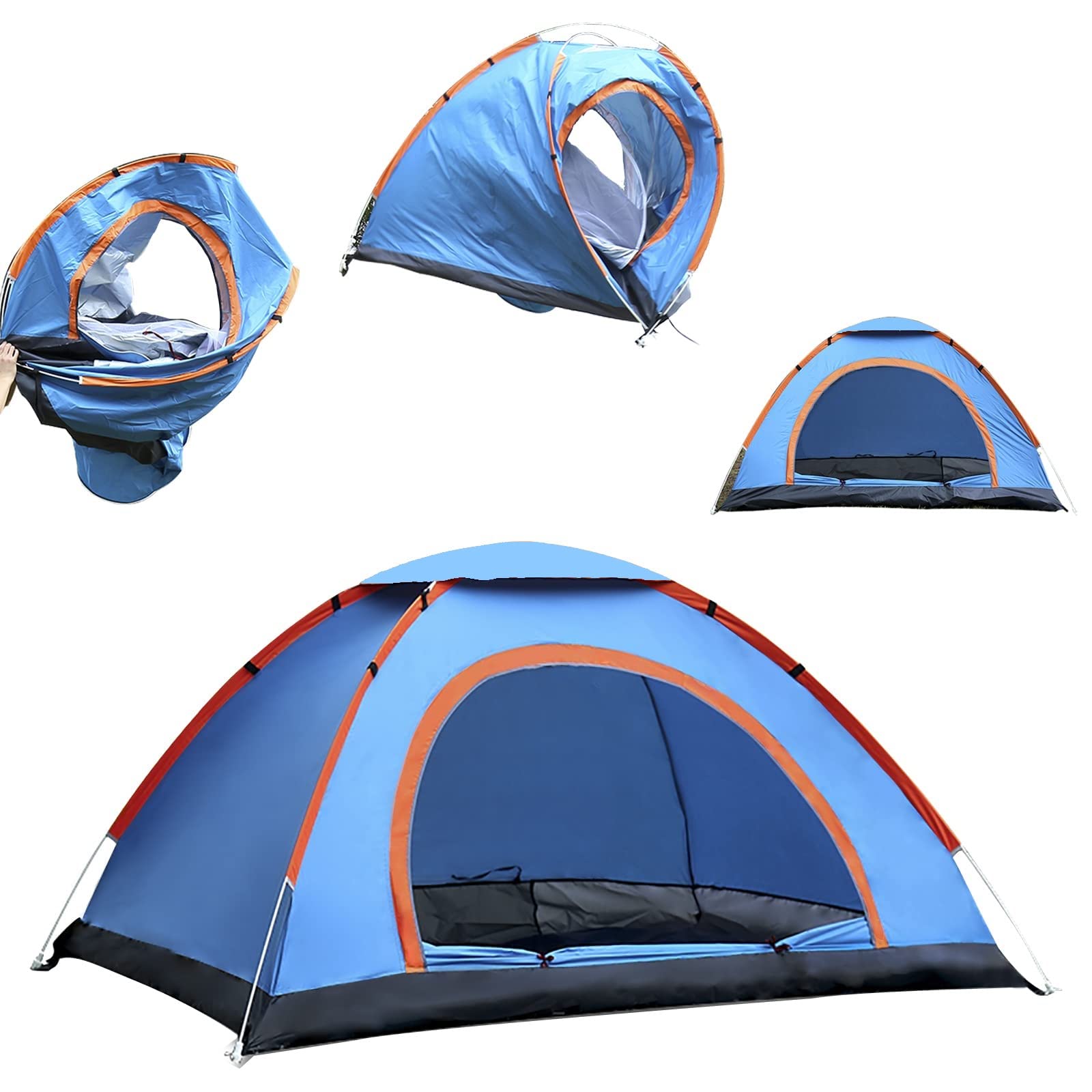 tenda-da-campeggio-2-posti-977ixg-1.jpg Tenda Campeggio 2 Posti, Tenda da Campeggio Automatica Igloo, Tenda Pop Up Impermeabile, per Outdoor, Trekking, Viaggi, Festival, Escursionismo : Amazon.it: Sport e tempo libero - immagine 1