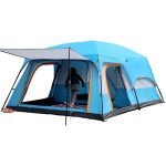 Tenda da esterno, tenda da campeggio per 6 persone, tende familiari da campeggio impermeabili, tenda con soggiorno e stanze separate, tende per 4 stagioni grande rifugio per famiglie : Amazon.it: Casa e cucina