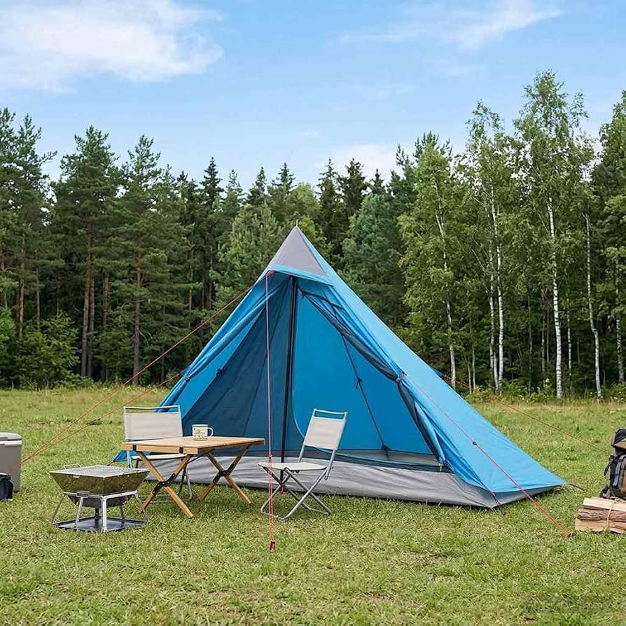 tenda-da-trekking-396ytg-1.jpg Kaloriko Tenda da trekking blu, 222 x 85 x 125 cm, ultraleggera, impermeabile, traspirante, con pali, picchetti, zanzariera ideale per campeggio, escursionismo, outdoor, festival, viaggi, spiaggia : Amazon.it: Sport e tempo libero - immagine 1