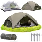 Tenda da trekking Vatn 2 persone tunnel ultraleggera montaggio rapido