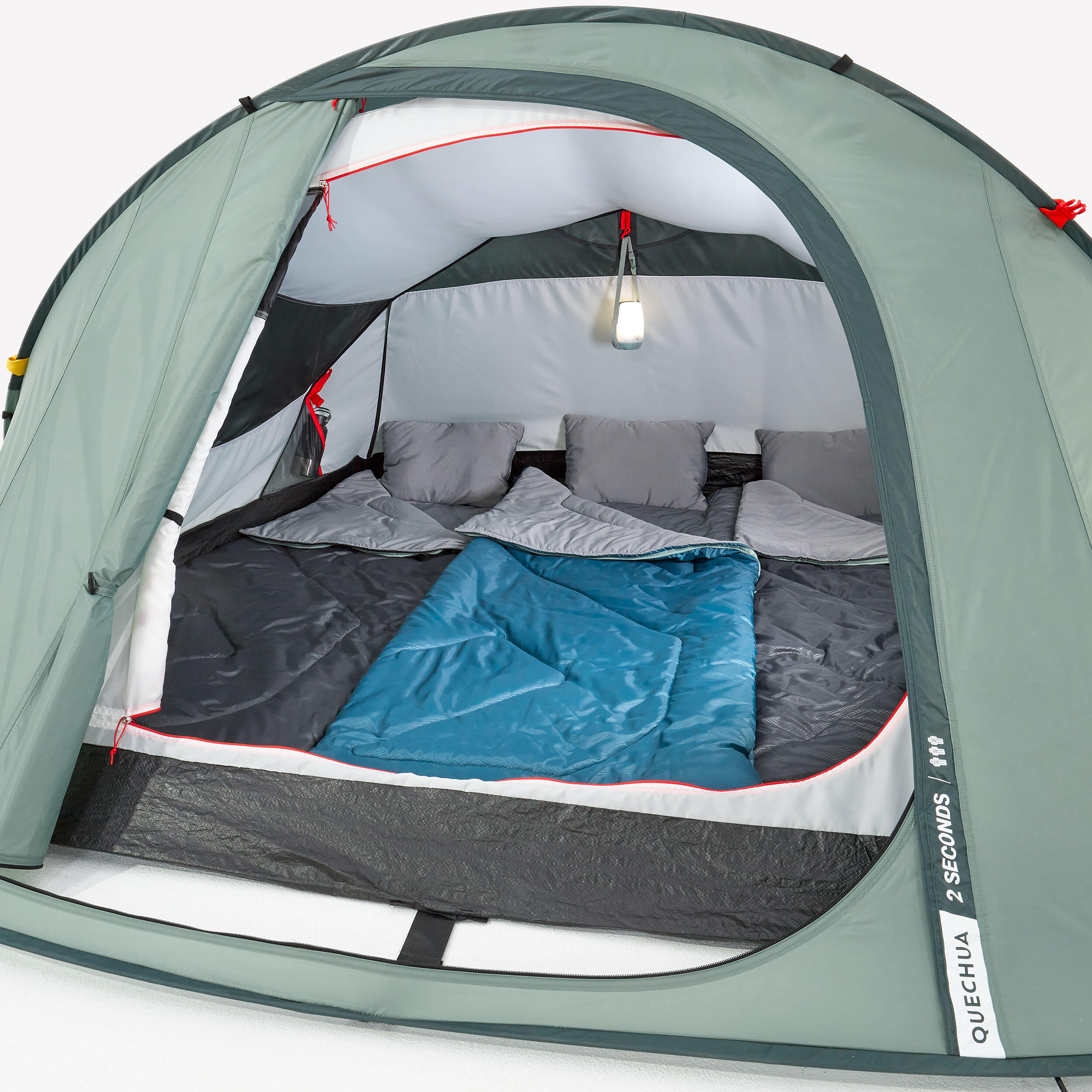 tenda-decathlon-3-posti-248oaw-1.jpg Tenda campeggio 2 SECONDS 3 persone verde | Decathlon - immagine 1