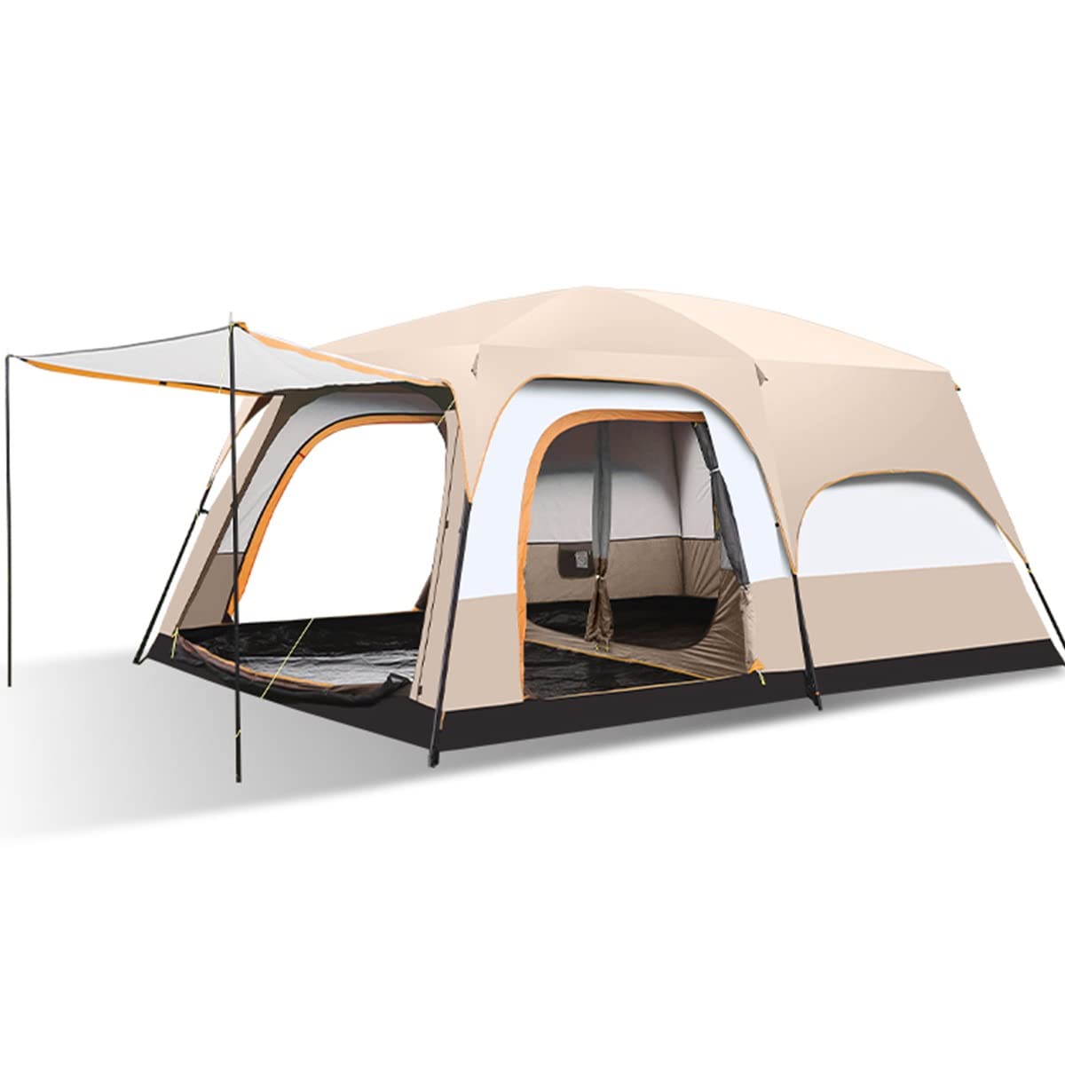 tenda-familiare-606kwd-1.jpg TXTC Tenda Familiare per 6 Persone Tenda da Campeggio Grande, Ombra e Protezione Solare Tenda da Viaggio Portatile con Borsa portaoggetti, per Giardino Erba Terrazza Barbecue Escursionismo : Amazon.it: Sport e tempo - immagine 1