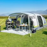 Tenda gonfiabile da campeggio 380x540 Paraiso 5/6 posti Brunner