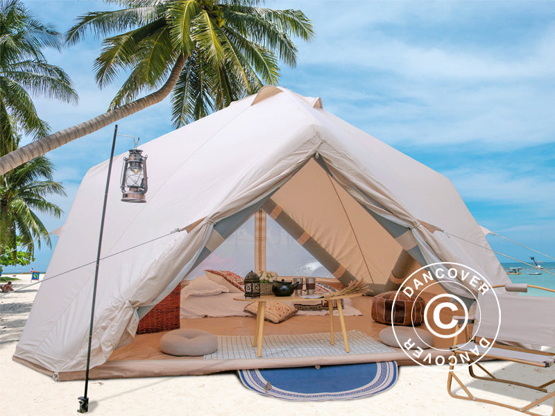 tenda-gonfiabile-campeggio-543bbt-1.jpg Tenda gonfiabile 4x4m Sabbia per 5 persone – Acquista ora - immagine 1