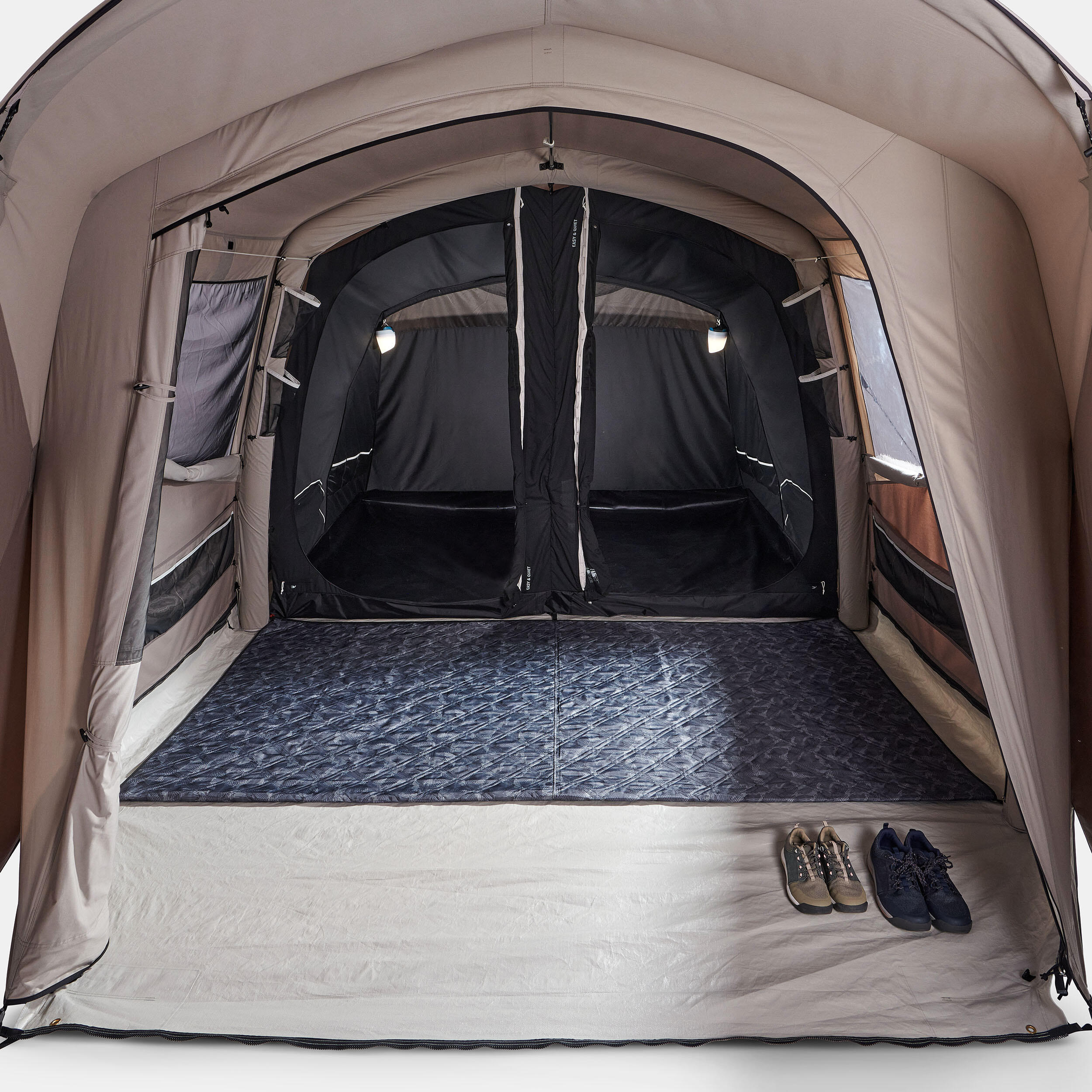 tenda-gonfiabile-da-campeggio-158sli-1.jpg Tenda da campeggio gonfiabile AIR SECONDS 4.2 POLICOTONE 4 posti 2 camere - immagine 1
