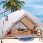 Tenda gonfiabile 4x4m Sabbia per 5 persone – Acquista ora