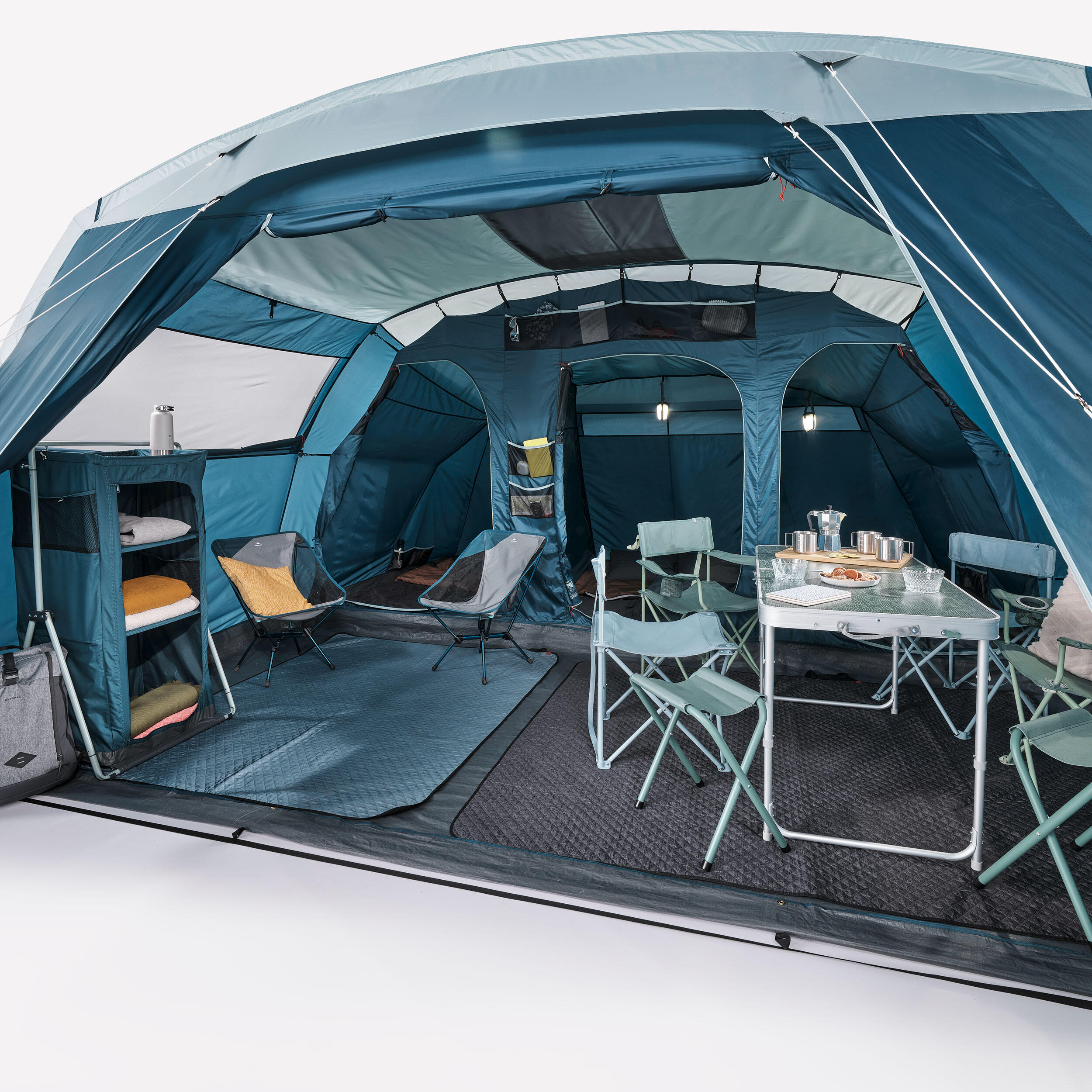 tenda-per-campeggio-decathlon-879lfn-1.jpg Tenda campeggio ARPENAZ 6.3 6 persone - immagine 1