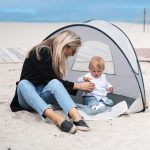 Tenda da spiaggia Pop Up di Lusso Leggera Protezione UV 50+ Argento | Decathlon