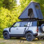 Land Rover e Autohome, una tenda da tetto per il nuovo Defender