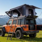 VEVOR Tenda da Tetto Rigida da Auto Capienza ca. 2 3 Persone Tenda Sopra Auto da