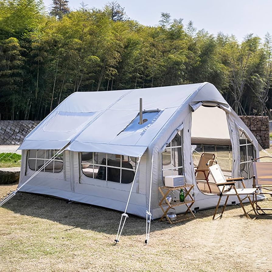 tende-da-campeggio-4-posti-298ikb-1.jpg LESBJFDM Tenda Gonfiabile Tenda Campeggio Gonfiabile per 4 Persone Casa Gonfiabile Portatile Tenda da Campeggio Gonfiabile 4 Posti Tenda Campeggio 6 Posti Pop up Tende Gonfiabili Campeggio : Amazon.it: Sport e tempo libero - immagine 1