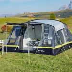 Tenda grande da campeggio famiglia 5 persone 360x490 Kalinda 5 Brunner