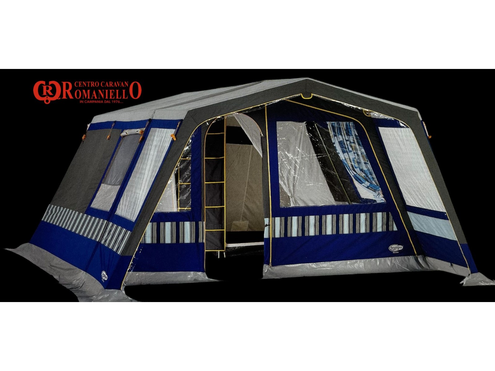 tende-da-campeggio-a-casetta-215rhi-1.jpg Tenda a Casetta "Home" La Perfetta Compagna di Campeggio per 6 Persone - immagine 1