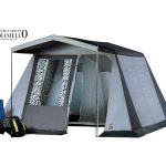 Tenda a Casetta Ibiza Per il Campeggio di 5 Persone con Spazi Funzionali