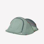 Tenda campeggio 2 SECONDS blu 3 persone
